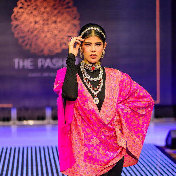 Aida Moissanite Studded Necklace Set - The Pashm