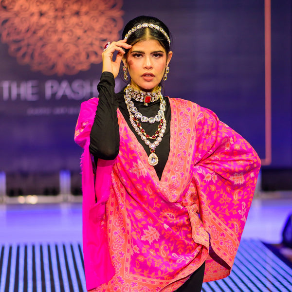 Vera Moissanite Studded Necklace Set - The Pashm