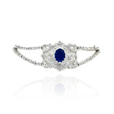 Zayna Blue Diamond Choker - The Pashm