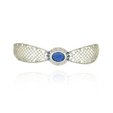 Neesha Carved Cabochon American Diamond Choker - The pashm