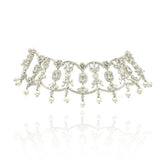 Sienna Pearl Drop Choker Necklace - The Pashm