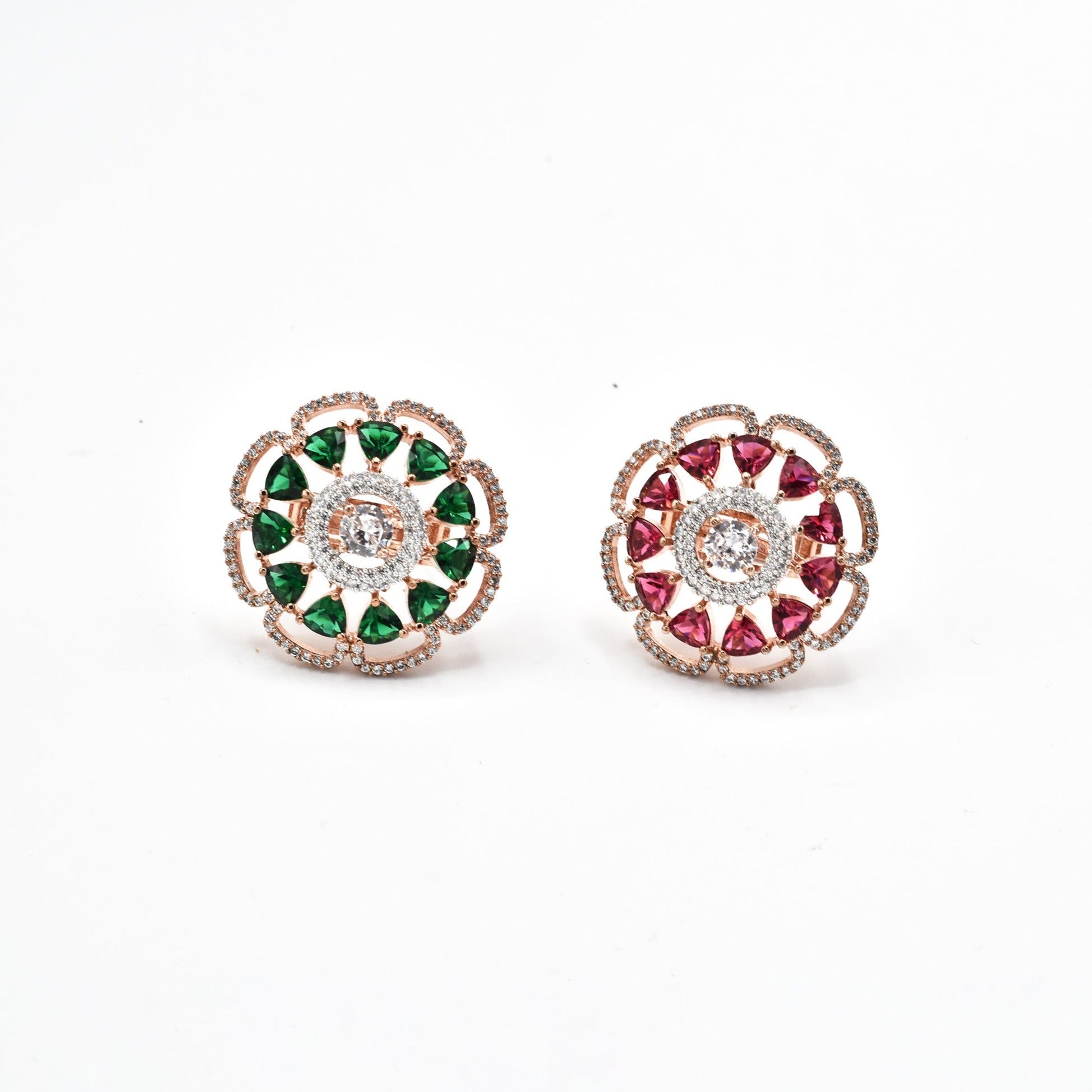 Riya American Diamond Rings - The Pashm