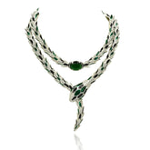 Serpenti Convertible Snake Statement Necklace Set - The Pashm