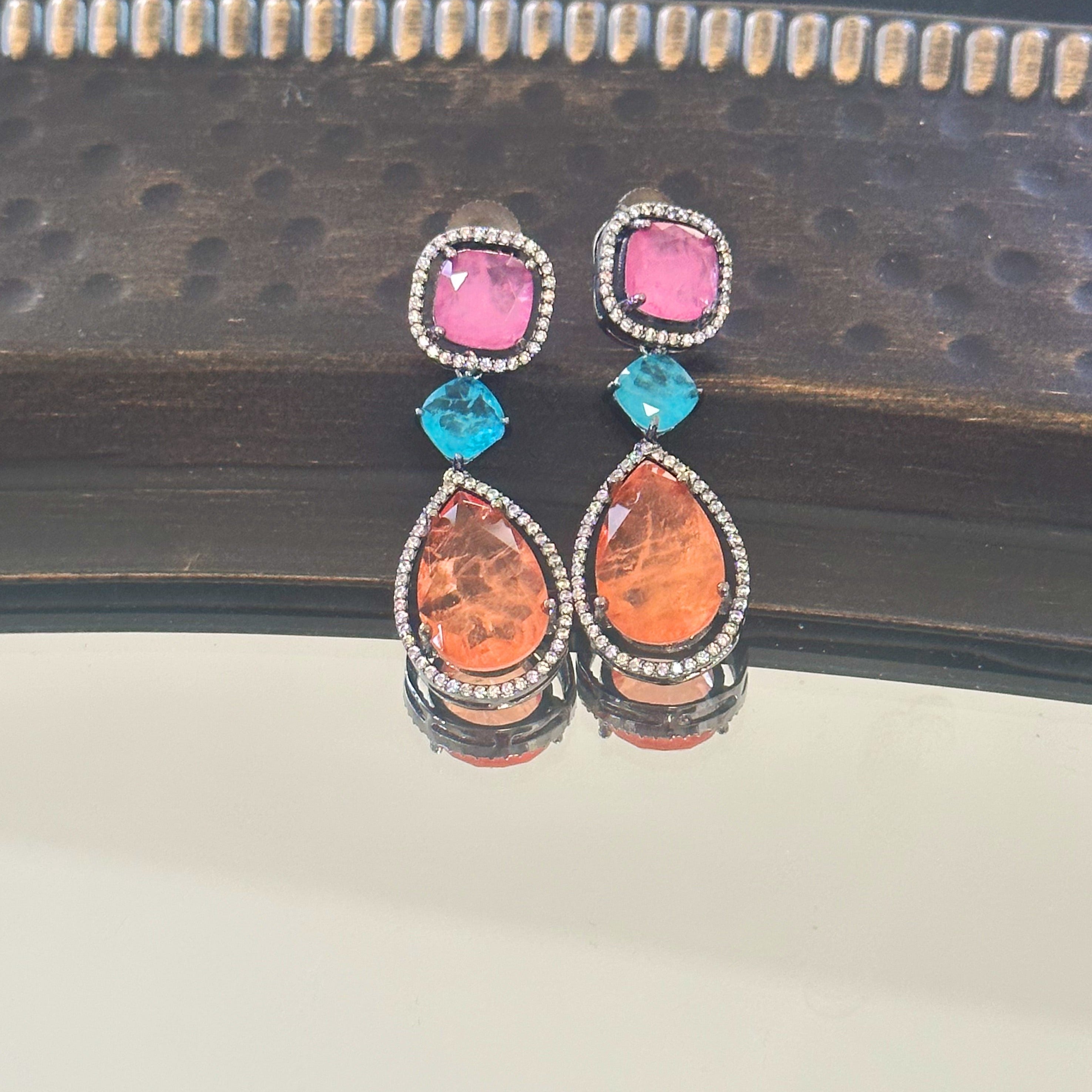 Shea Multicolor Earrings- The Pashm