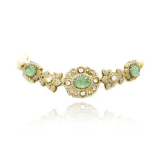 Kashvi Mint Choker - The Pashm