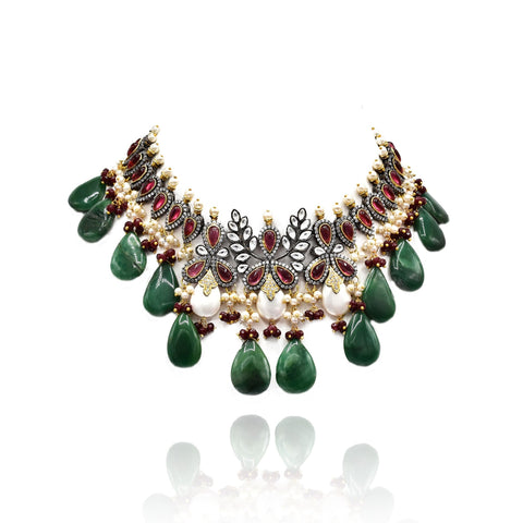 Indira Baroque Pearl Necklace - The Pashm
