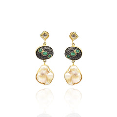 Kiona Baroque Earrings - The Pashm