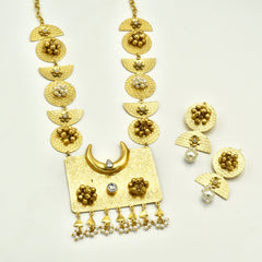 Parnavi Fusion Pendant Set - The Pashm