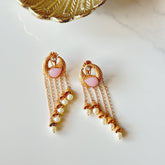 Takshika Tassel Bird Earrings - The Pashm