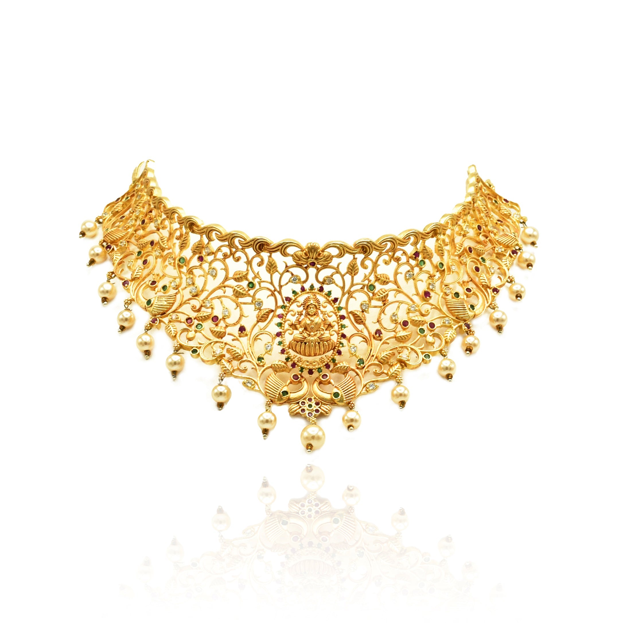 Lakshmi Gold Plated Choker - The Pashm