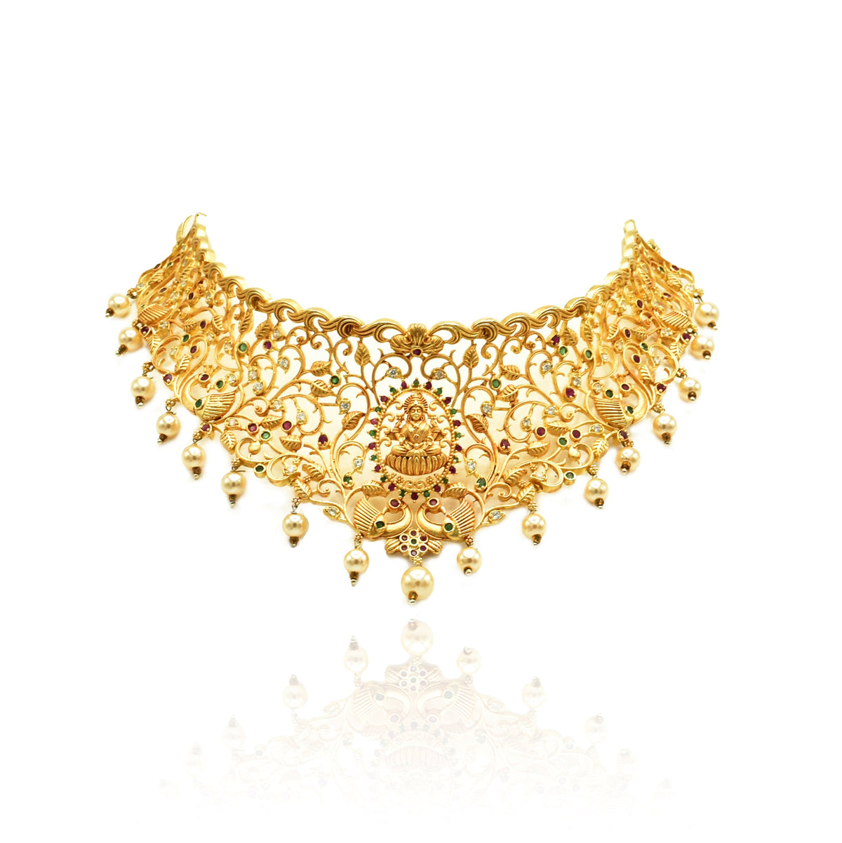 Lakshmi Gold Plated Choker - The Pashm