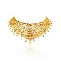 Lakshmi Gold Plated Choker - The Pashm