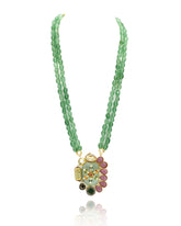Maina Multicolor Fusion Pendant Set - The Pashm