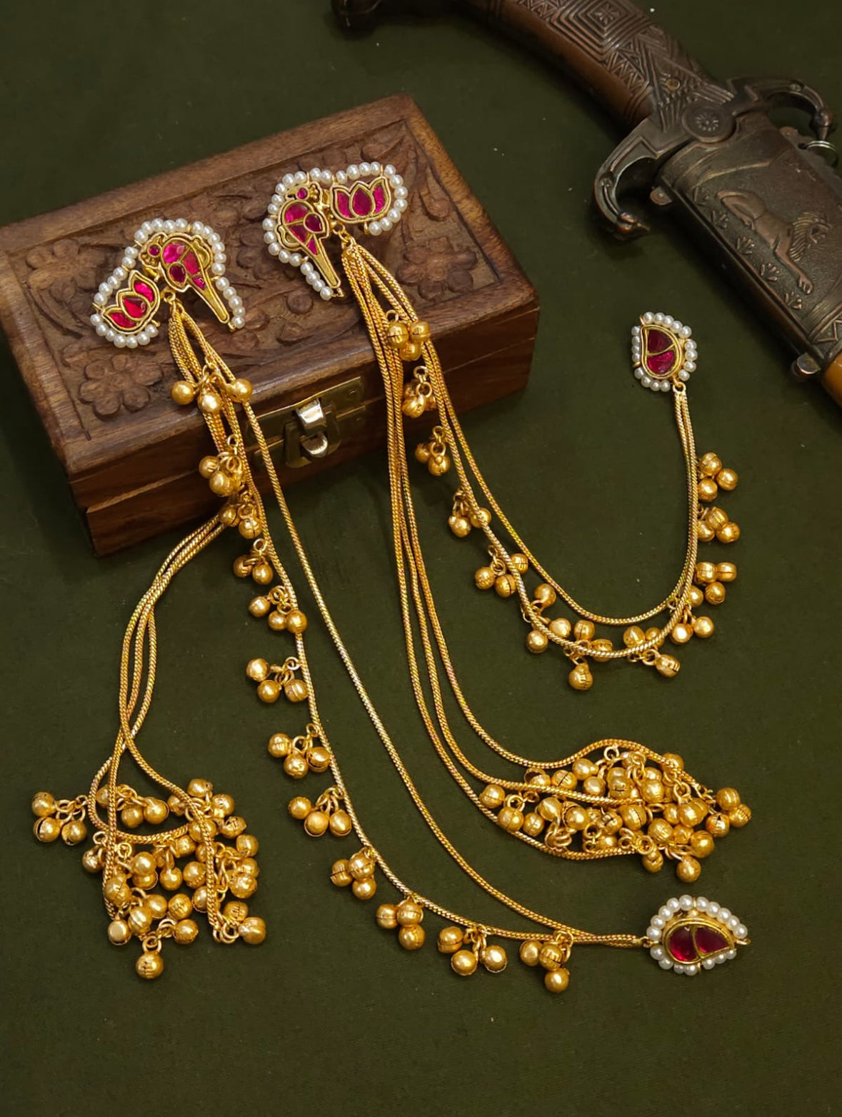 Mrissa Long Tassel Earrings - The pashm