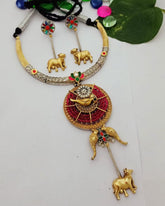 Ruhani Fusion Charms Beaded Necklace - The Pashm