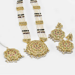 Musfira Jadau Multicolor Rani Haar - The Pashm