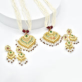 Fauzia Jadau Pendant Set - The Pashm