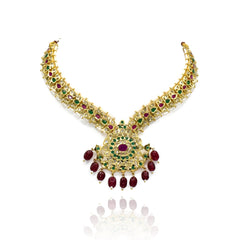 Trisha Jadau Necklace Set - The Pashm