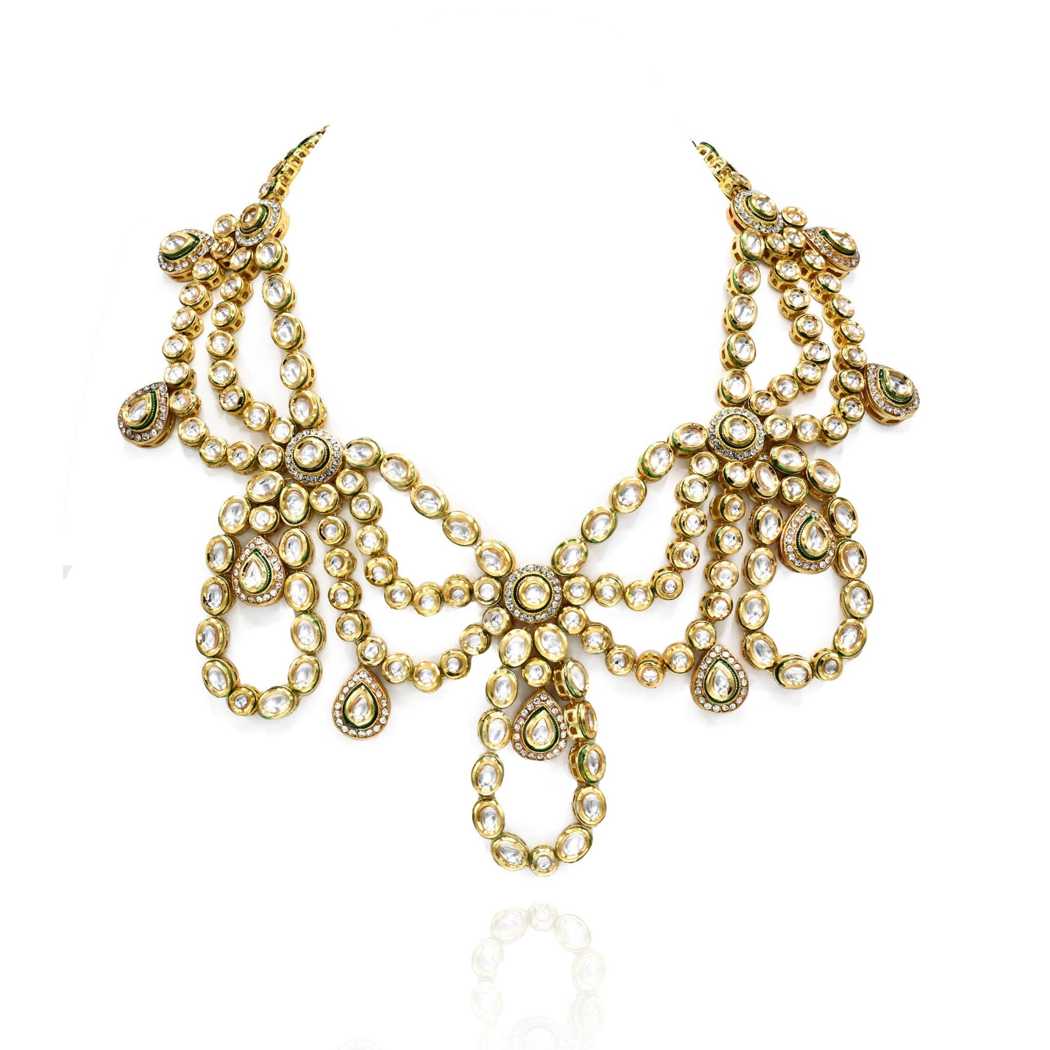 Juhi Kundan Necklace - The Pashm