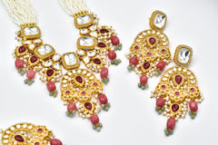 Shruti Uncut Kundan Necklace Set - The Pashm