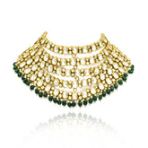 Preeta Kundan Layered Necklace Set - the Pashm