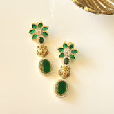 Kawindi Studded Lion Flower Earrings - The Pashm