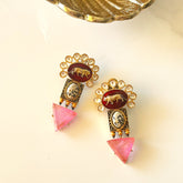 Tabya Lion Stone Earrings - The Pashm