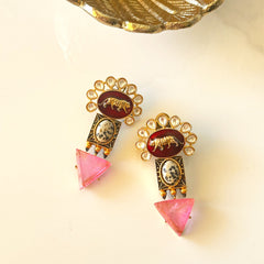Tabya Lion Stone Earrings - The Pashm