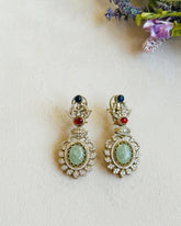 Abhisha Crystal Statement Earrings - the Pashm