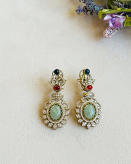 Abhisha Crystal Statement Earrings - the Pashm