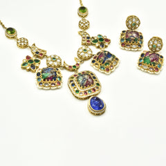 Enayat Mosaic Charms Necklace Set - The Pashm