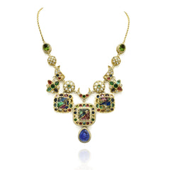 Enayat Mosaic Charms Necklace Set - The Pashm