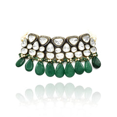 Gunjj Moissanite Choker - The Pashm