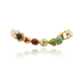 Iba Multicolor Carved Stones Choker - The Pashm