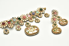 Zuena Multicolor Stone Fusion Choker - The Pashm