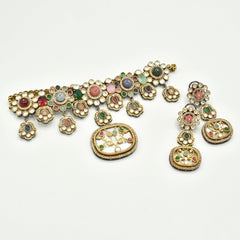 Zuena Multicolor Stone Fusion Choker - The Pashm