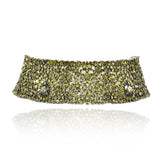 Malaka Olive Green Vintage Choker - The Pashm
