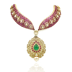 Zaafirah Majestic Stone Collar Necklace - The Pashm