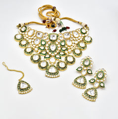 Rani Uncut Kundan Choker Set - The Pashm