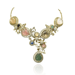 Pranali Garden Muse Multicolor Statement Necklace - The Pashm