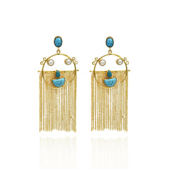 Nouri Tassel Earrings - The Pashm