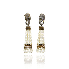 Ipsa Pearl Antique Studded Necklace Set - The Pashm