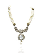 Ipsa Pearl Antique Studded Necklace Set - The Pashm