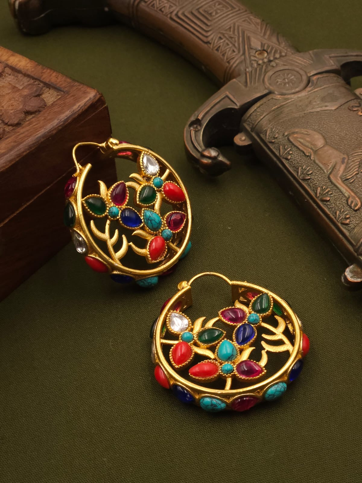 Arna Flower Earrings - The Pashm
