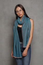 Plain Reversible Pashmina Wrap - The Pashm