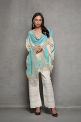 Lace and Rhinestone Cashmere Wrap - The Pashm