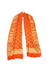 Diamond Pattern Banarasi Dupatta