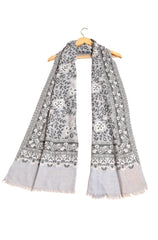 Maple leaf Kani Pashmina Shawl - The pashm