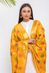 Meenakari Banarasi Dupatta - The Pashm