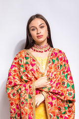 Traditional Mirror Phulkari - The Pashm